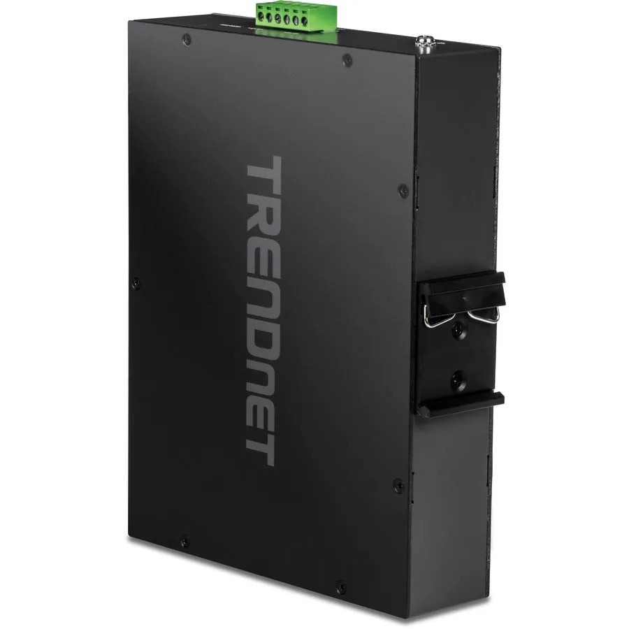 10-Port Ind Gigabit Poe Din-Rail Swch