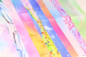 10pc Mix Foil Transfer Set - marble