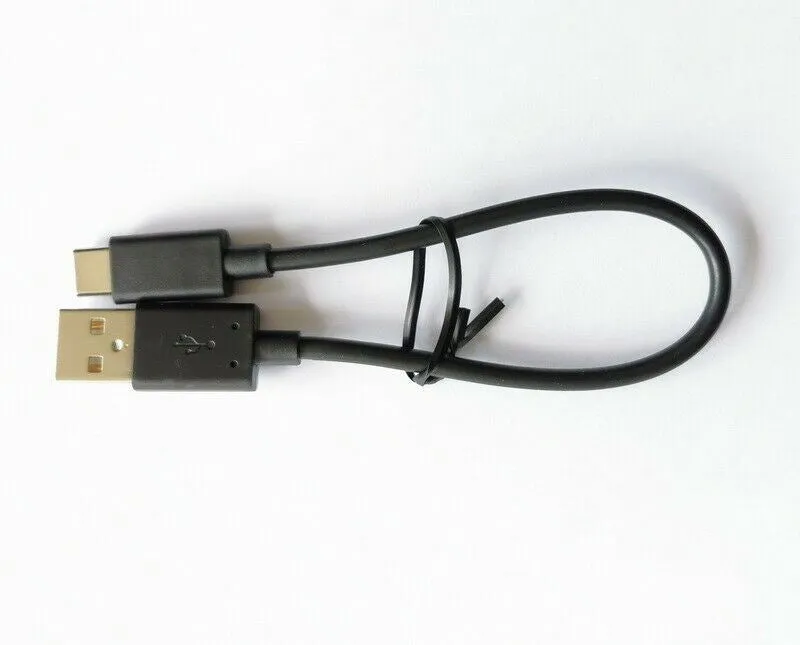 17cm USB Charger Cable Cord for Sony XEA20 WI-C600N WH-XB900N XB700 Headphones