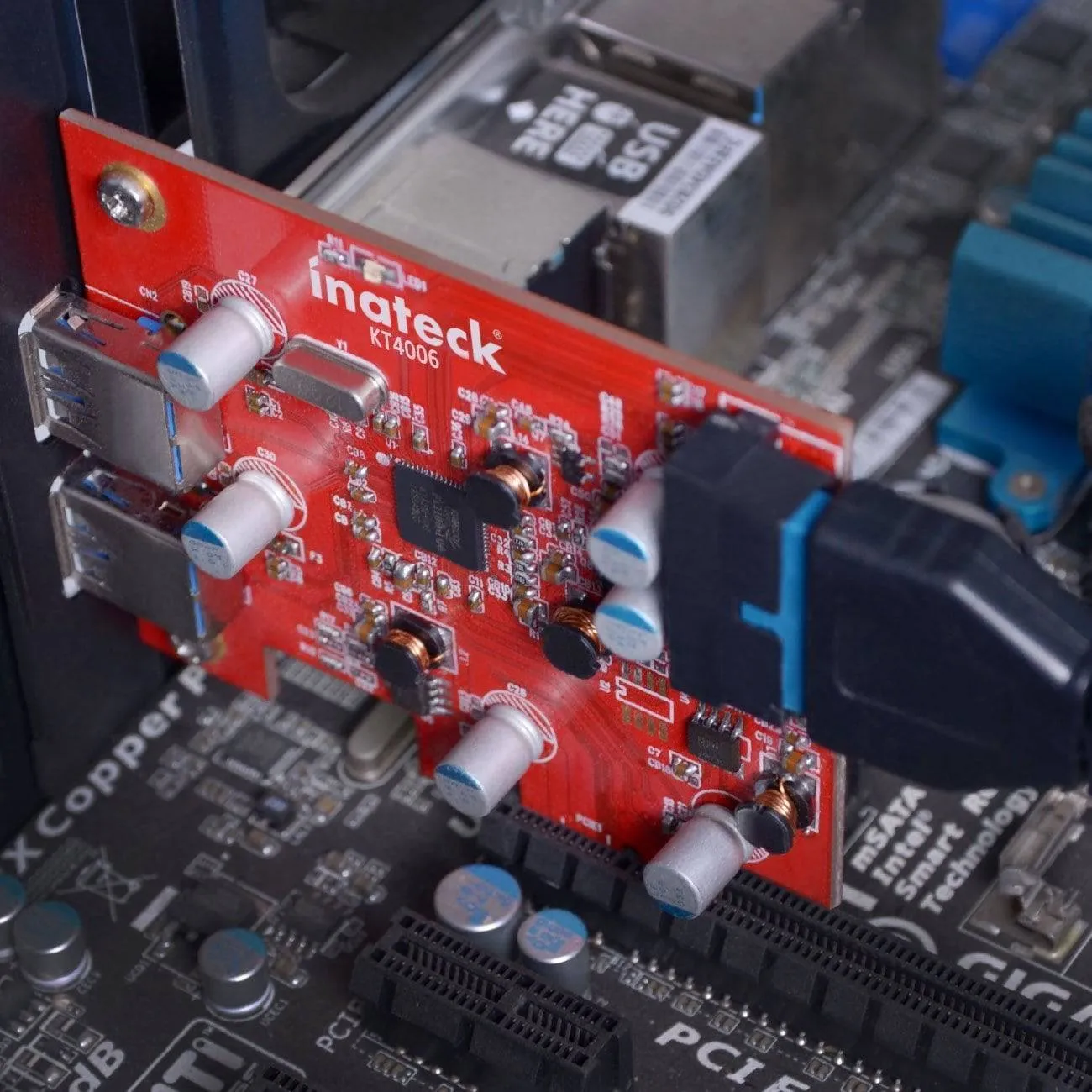 2-Port USB 3.0 PCIe Card KT4006