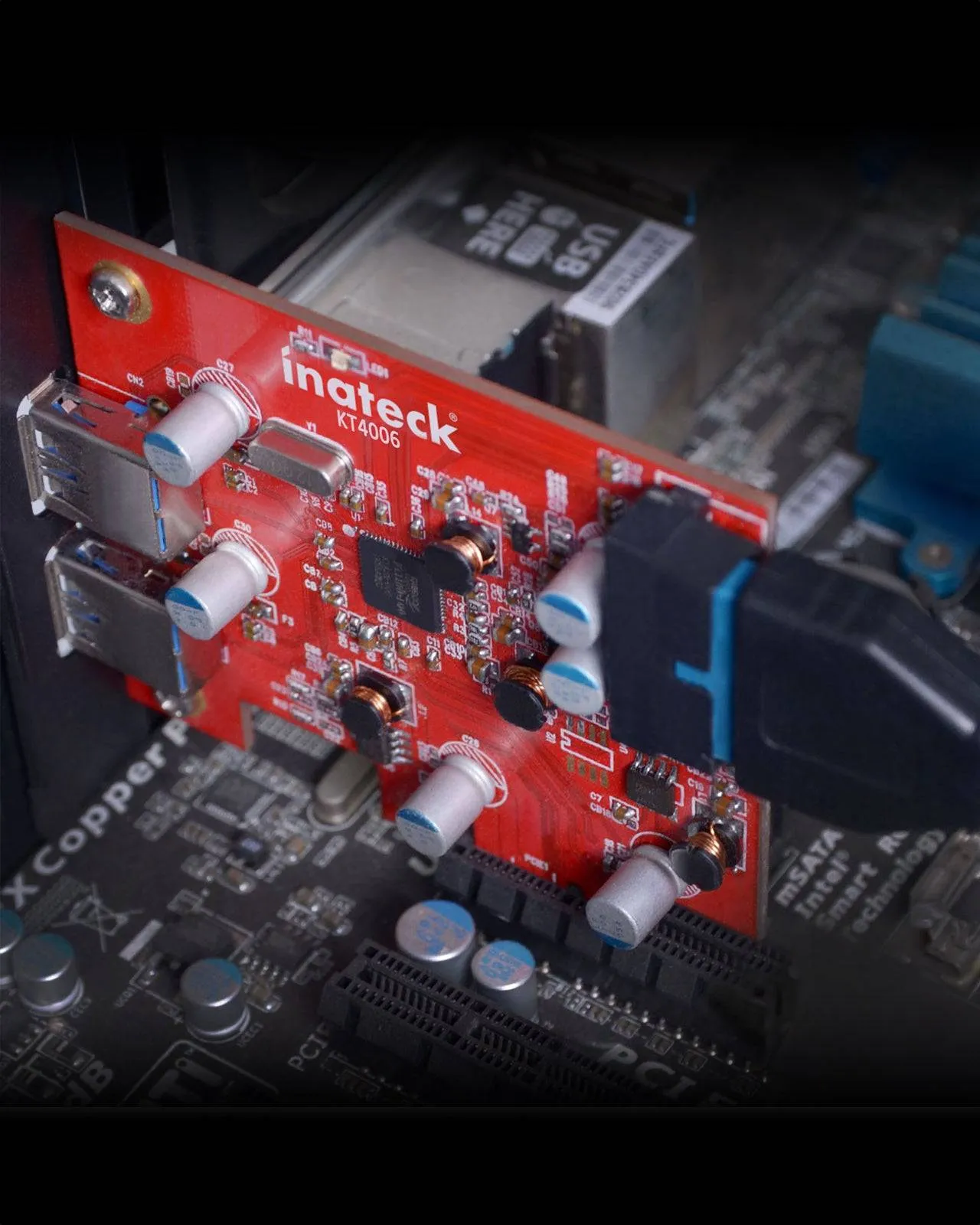 2-Port USB 3.0 PCIe Card KT4006