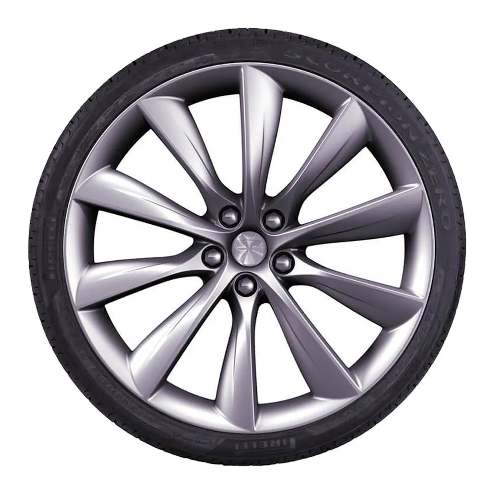 22” Tesla Model X Turbine OE Complete Wheel Set