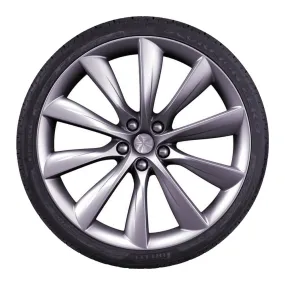 22” Tesla Model X Turbine OE Complete Wheel Set