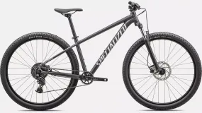 24 SPECIALIZED ROCKHOPPER SPORT - SMALL - BLACK LIQUID METAL/ WHITE