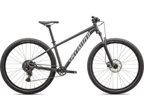 24 SPECIALIZED ROCKHOPPER SPORT - XLARGE - BLACK LIQUID METAL/ WHITE