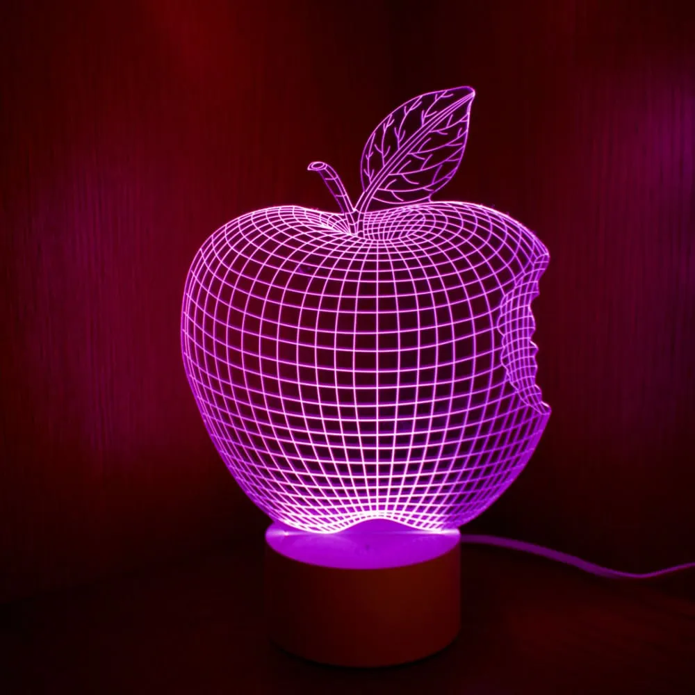 3D Apple Lamp
