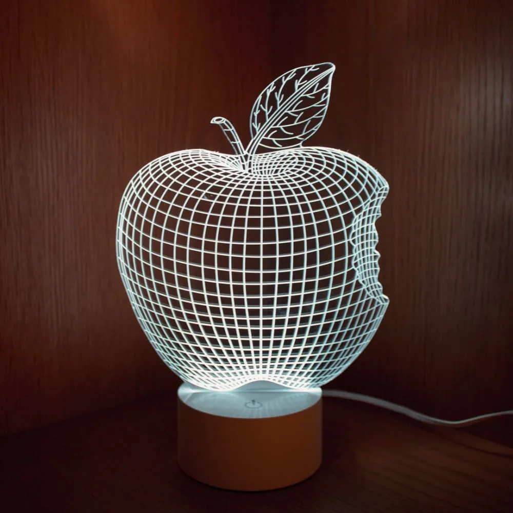 3D Apple Lamp