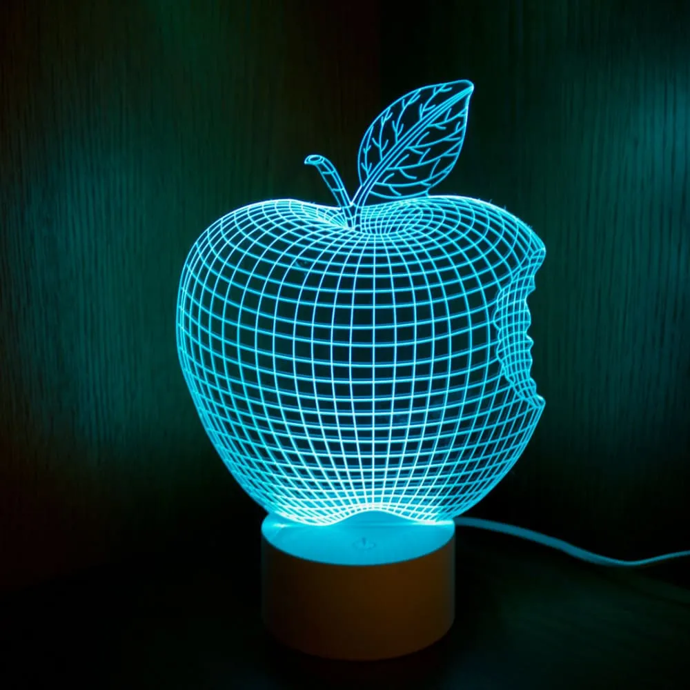 3D Apple Lamp