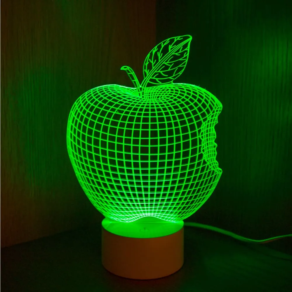 3D Apple Lamp