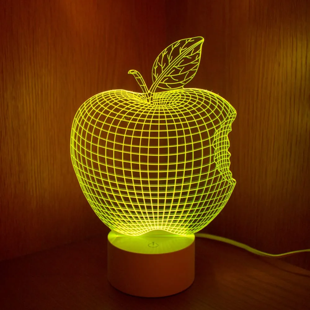 3D Apple Lamp