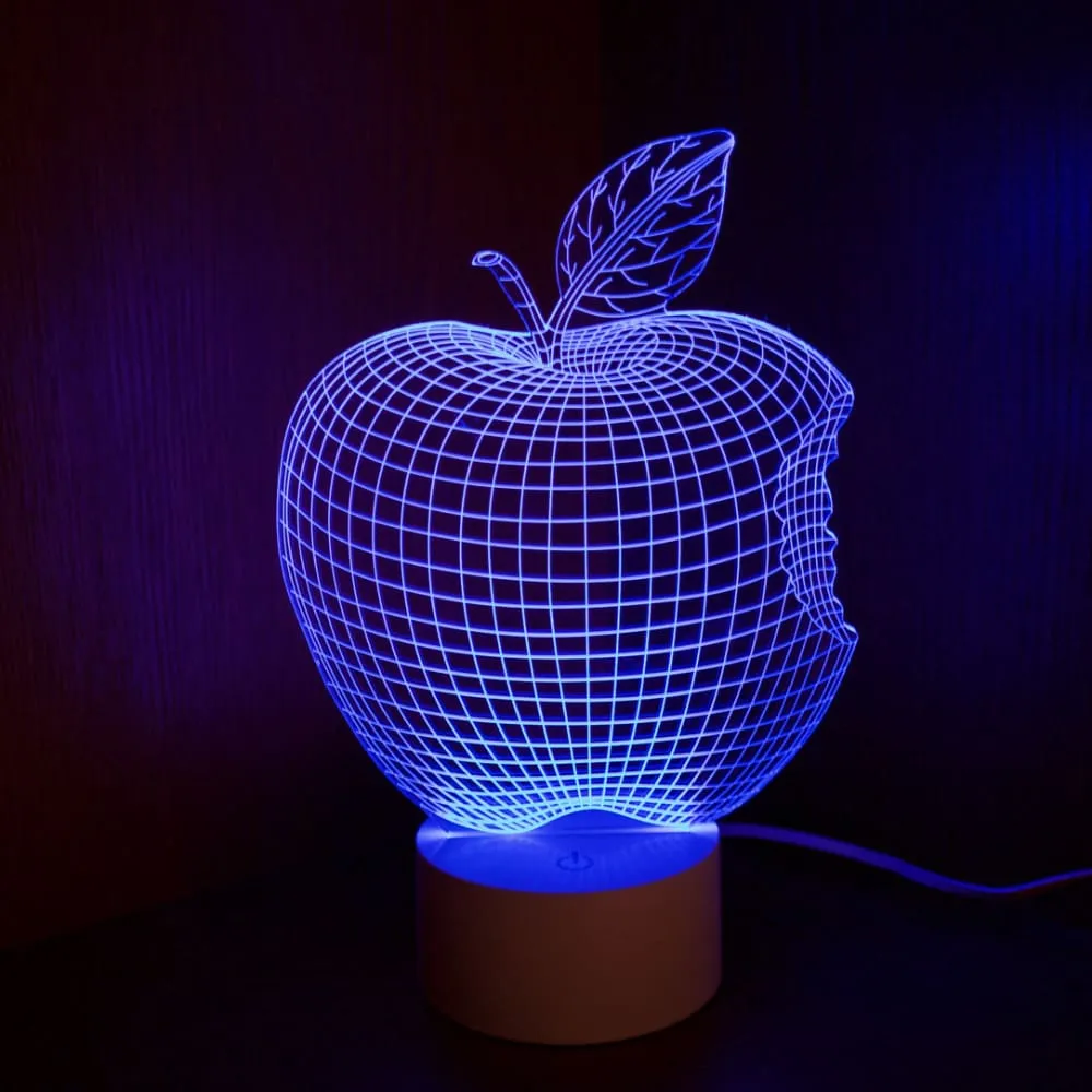 3D Apple Lamp
