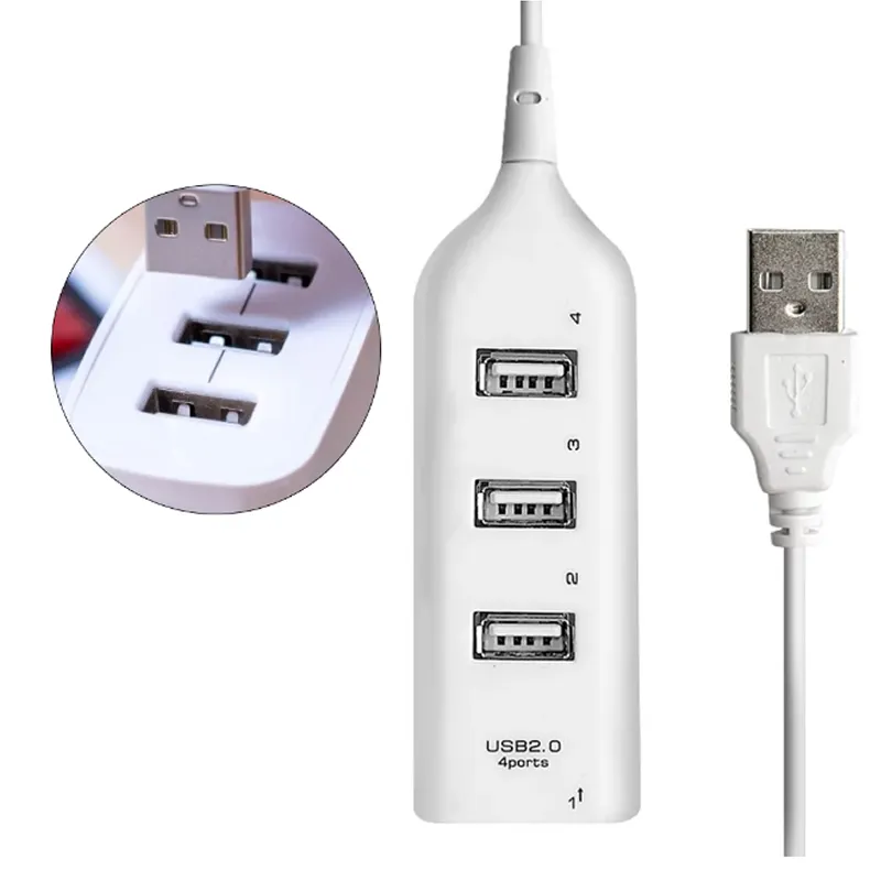 4 Port Usb 2.0 Hub Wth 1.6-Foot Cable- Hub 4