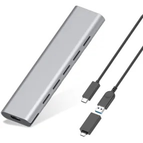 4Xem Drive Enclosure Pci Express Nvme 3.0 X2, M.2 - Usb 3.1 (Gen 2) Type C Host Interface External - Gray
