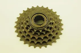 5 SPEED BLOCK FOR 70's, 80's 90's RACING BIKE 14-28 INDEX FREEWHEEL RACER COG NE