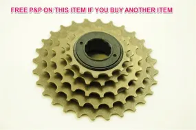 50’s,60’s,70’s,80’s RACING BIKES NON INDEX 5 SPEED 14-28 FREEWHEEL (SPROCKET CAS