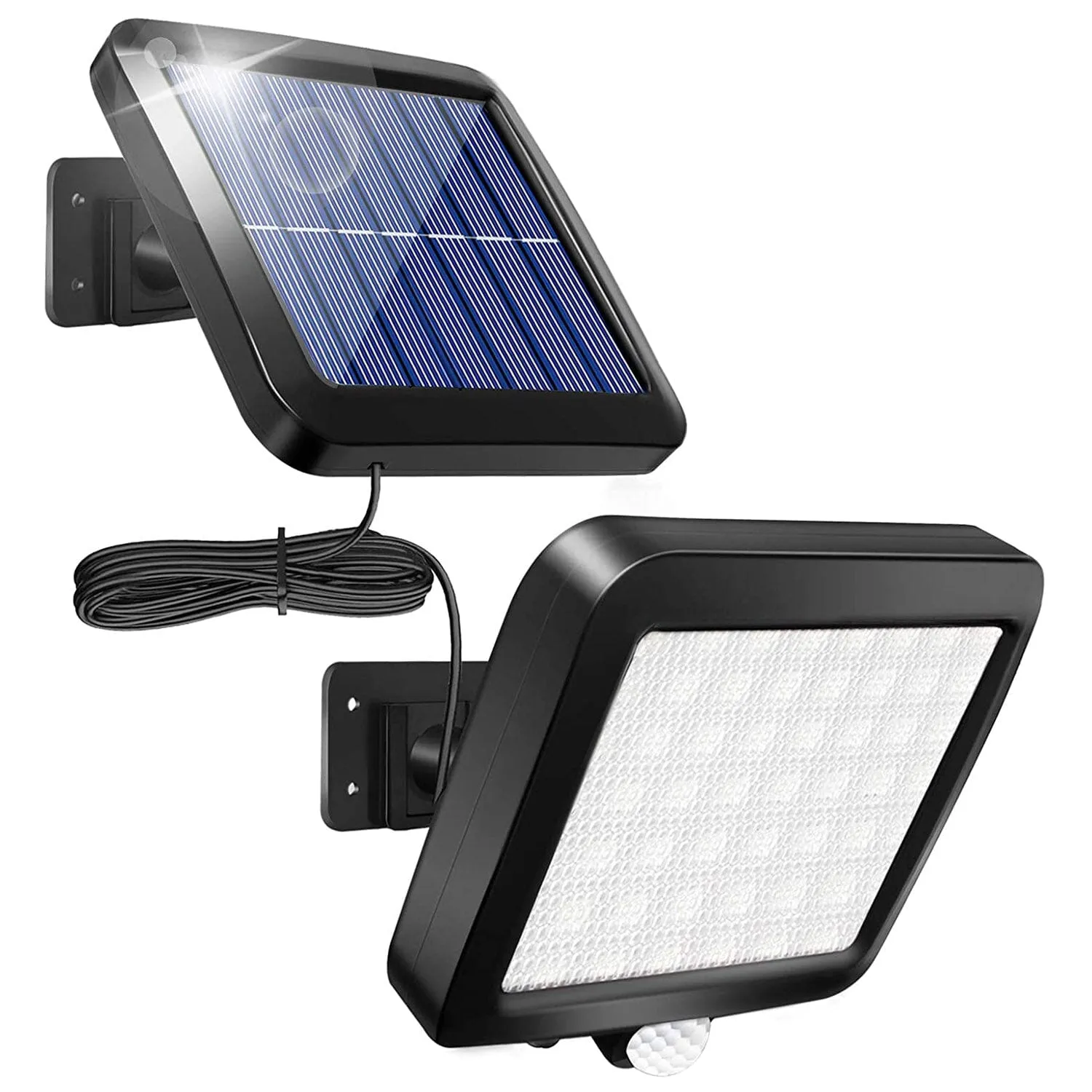 56 LEDs Outdoor Solar Security Flood Light
