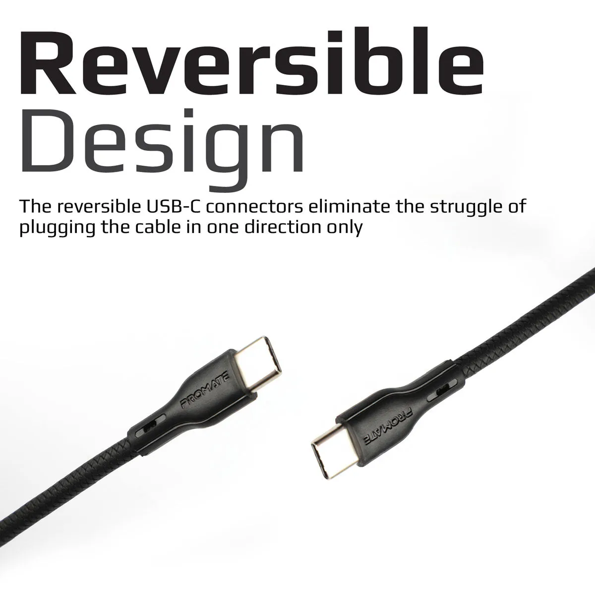 60W Power Delivery Enabled USB-C to USB-C Data Sync & Charge Cable