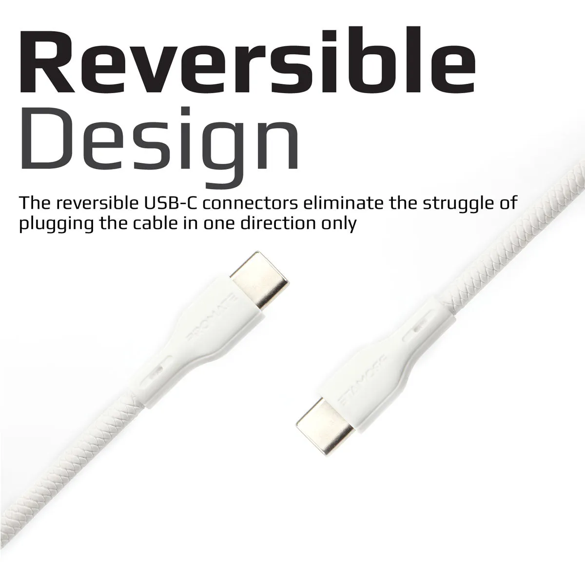 60W Power Delivery Enabled USB-C to USB-C Data Sync & Charge Cable
