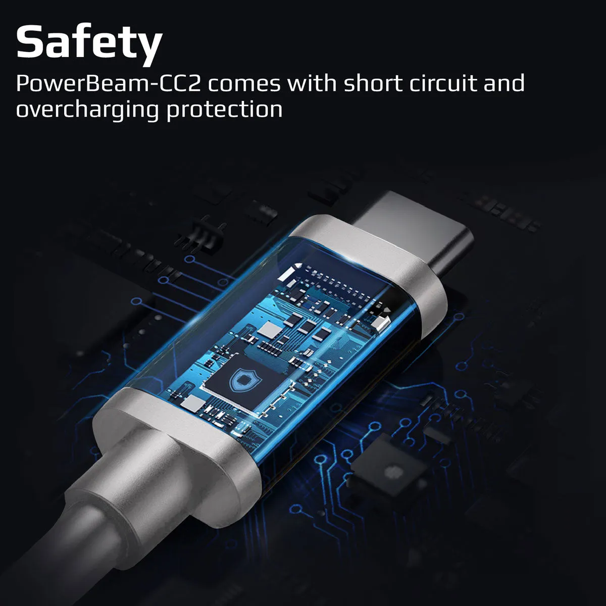 60W Power Delivery Enabled USB-C to USB-C Data Sync & Charge Cable