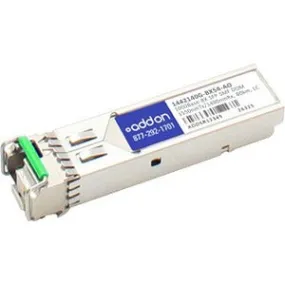 Addon Adtran 1442140G-Bx54 Compatible Taa Compliant 1000Base-Bx Sfp Transceiver (Smf, 1550Nmtx/1490Nmrx, 80Km, Lc, Dom)