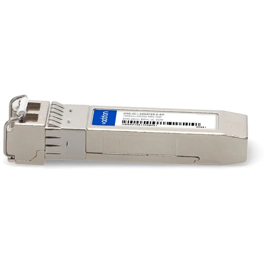 AddOn Cisco ONS ONS-SC -10GEP60.2 Compatible TAA Compliant 10GBase-DWDM 50GHz SFP  Transceiver (SMF, 1560.20nm, 80km, LC, DOM) ONS-SC -10GEP60.2-AO