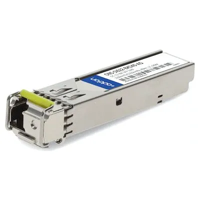 AddOn Cisco ONS-SI622-BXD40 Compatible TAA Compliant OC-12-BX SFP Transceiver (SMF, 1550nmTx/1310nmRx, 40km, LC, DOM) ONS-SI622-BXD40-AO