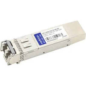 Addon Msa And Taa Compliant 10Gbase-Cwdm Sfp  Transceiver (Smf, 1390Nm, 80Km, Lc, Dom)