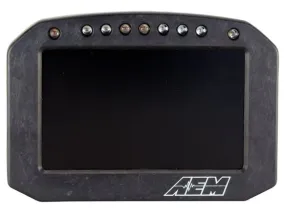 AEM CD-5LG Carbon Logging Flush Digital Dash Display w/ Internal 20Hz GPS & Antenna