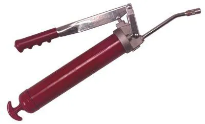 Alemite 500 Heavy Duty Grease Guns, 16 oz, 10,000 psi, Rigid Extension/Coupler, Lever Gun (1 EA)