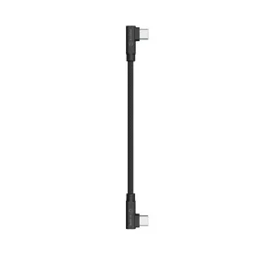 ALOGIC Elements Pro Right-Angle USB-C to Right Angle USB-C Cable (ELPCCRA0.25-BK)