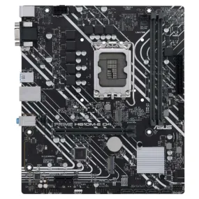 Asus Prime Micro ATX D4 Motherboard LGA 1700 H610M-E