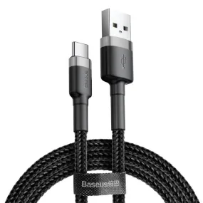 BASEUS 2M USB-C Charging Cable (2A) | Cafule Series Type-C Fast Charger Cable