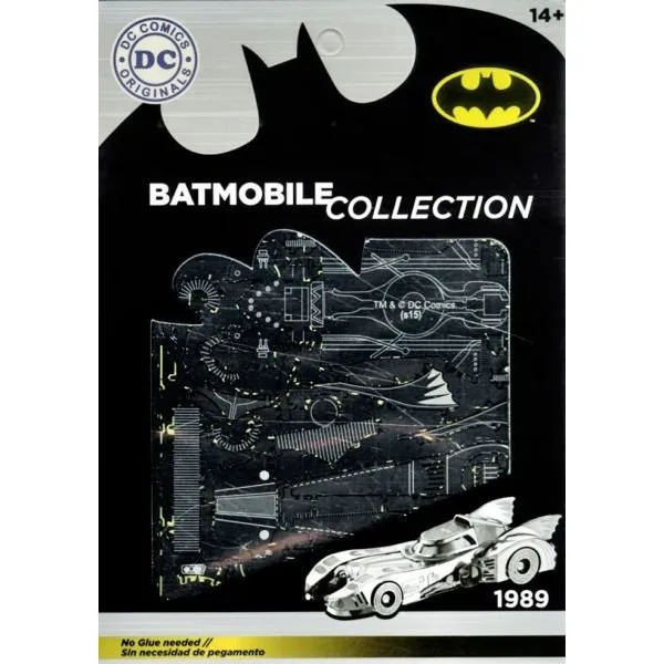Batman (1989) - Batmobile Metal Model Kit