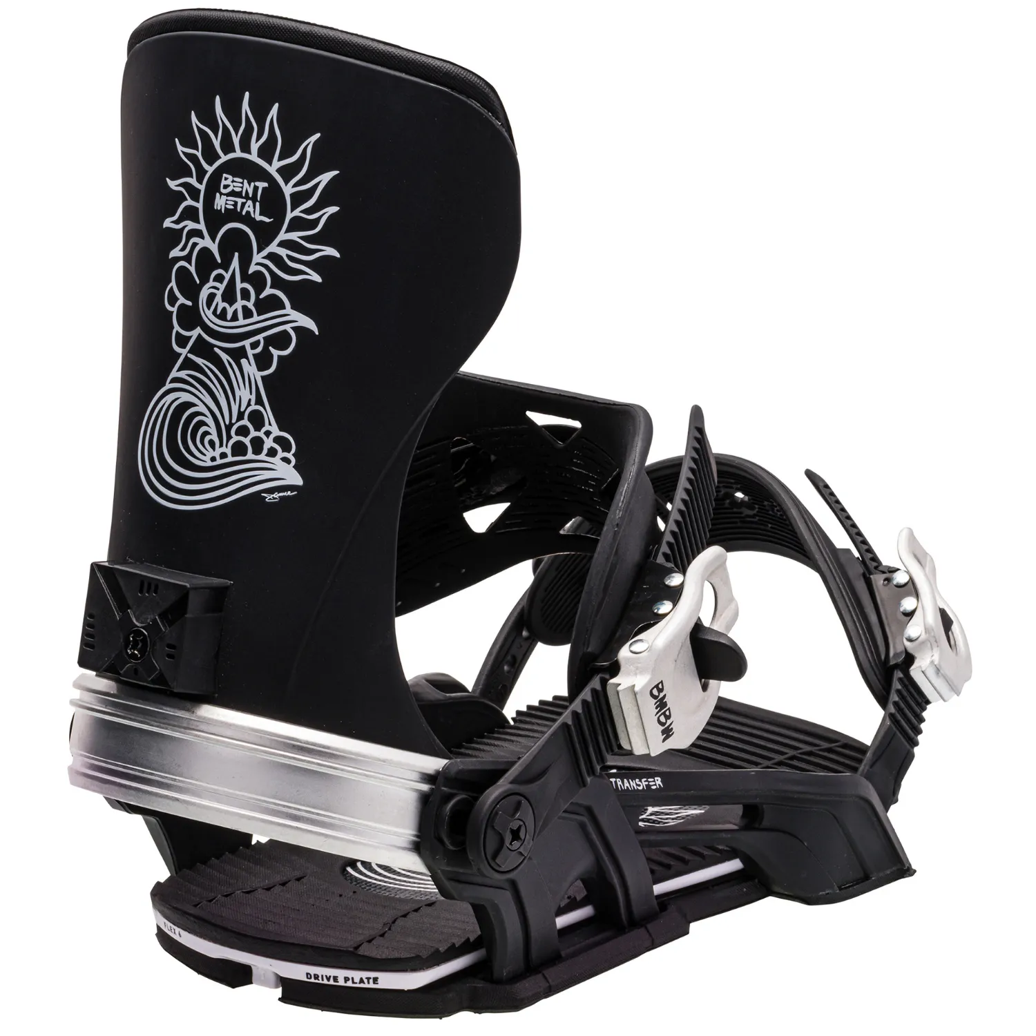 Bent Metal Transfer 2024 - Men's Snowboard Bindings