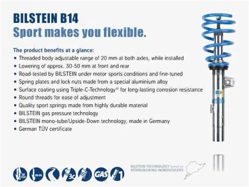 Bilstein B14 PSS Suspension Kits 47-270176