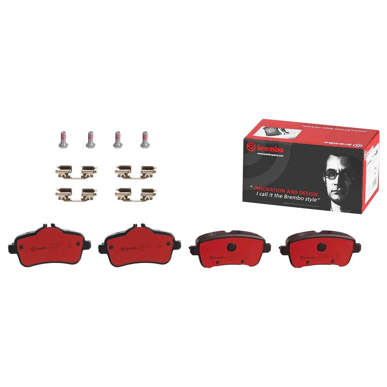 Brembo Disc Brake Pad and Rotor Kits KT00365