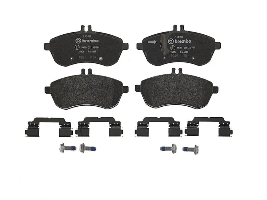 Brembo Disc Brake Pad and Rotor Kits KT04076