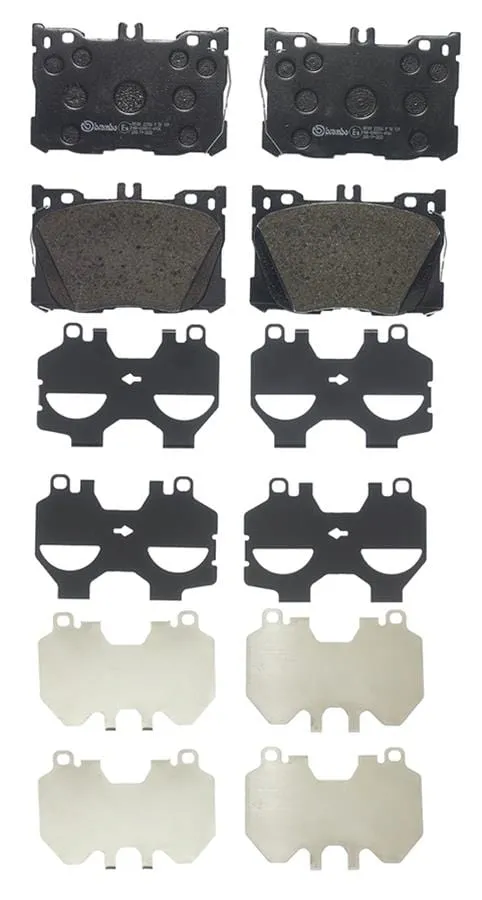 Brembo Disc Brake Pad and Rotor Kits KT04080