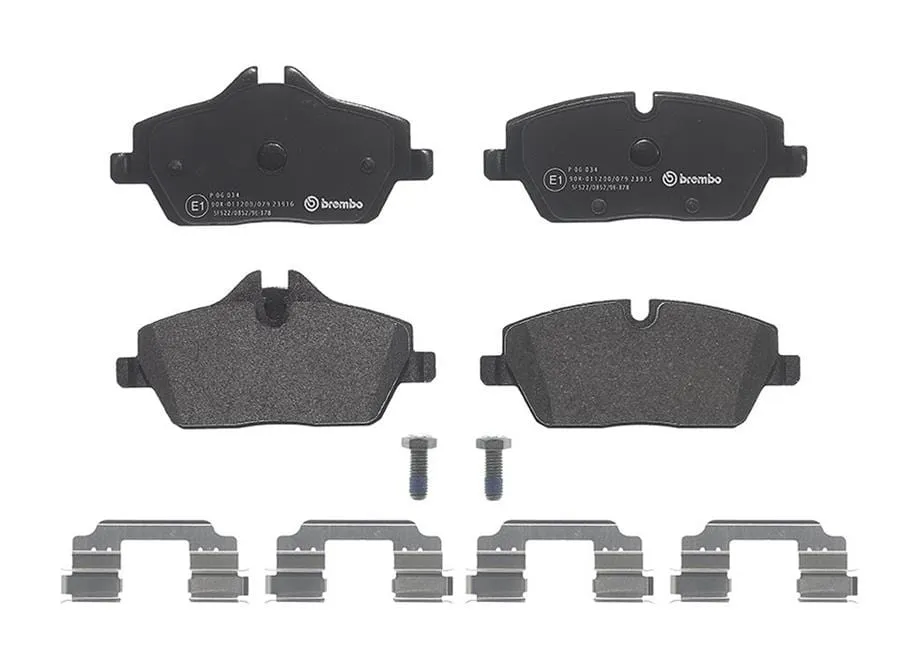 Brembo Disc Brake Pad and Rotor Kits KT04335