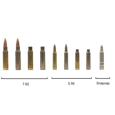 Bullet Belt: Genuine Metal Brass 5.56 Calibre with Copper Heads