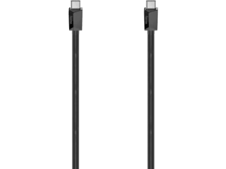 Cable USB - Hama Essential Line, USB-C, USB 2.0, 3m, 480 Mbit/s, Negro