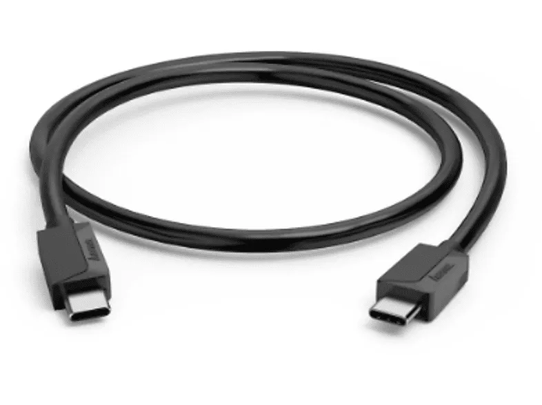 Cable USB - Hama Essential Line, USB-C, USB 2.0, 3m, 480 Mbit/s, Negro