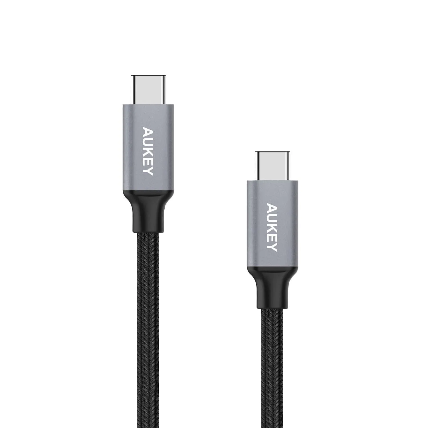 CB-CD6 2M USB C To USB C Quick Charge 3.0 Durable Braided Nylon Cable