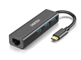 Choetech 4-in-1 USB-C Hub - Black