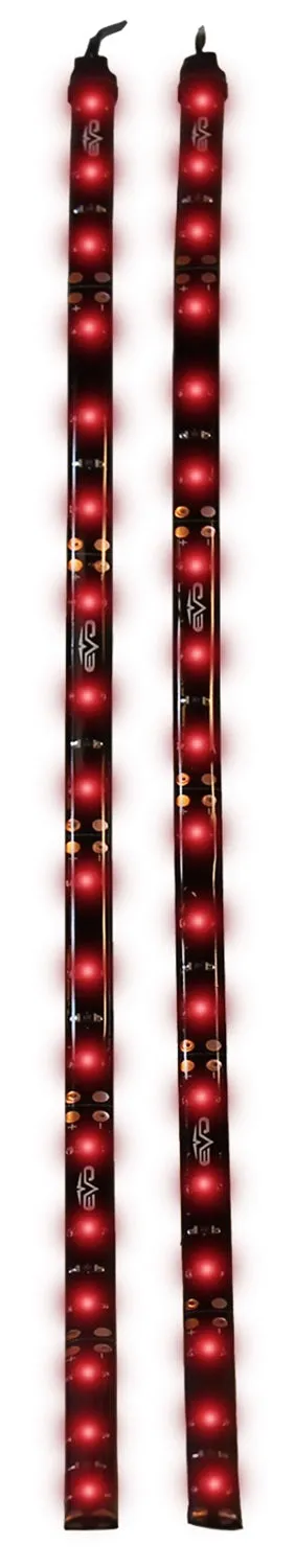 Cipa USA 93551 EVO Formance LED Ultrabrights Universal Light Strip; 12cm; Red;