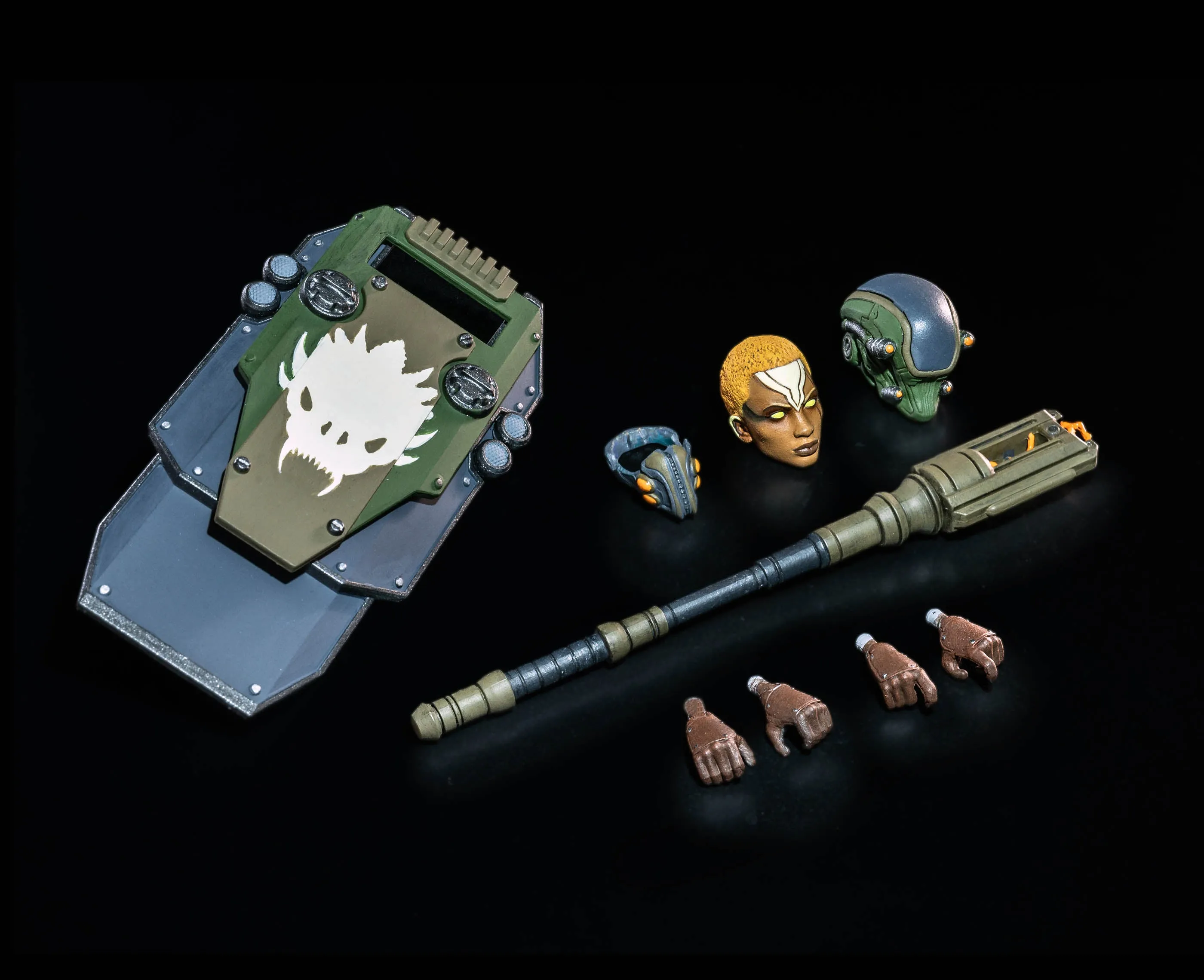 Cosmic Legions: Jobara Kee / OxKrewe - Book Two, Harrow Zone 1/12 Action Figure - Four Horsemen Studios