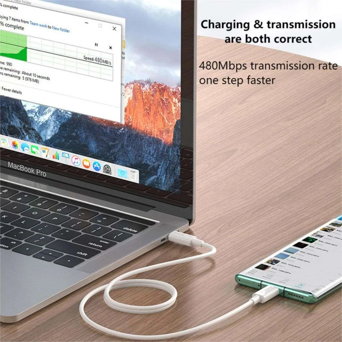 COTECi Macbook USB C to USB C Charging Cable 100W 2M - 16001-CC