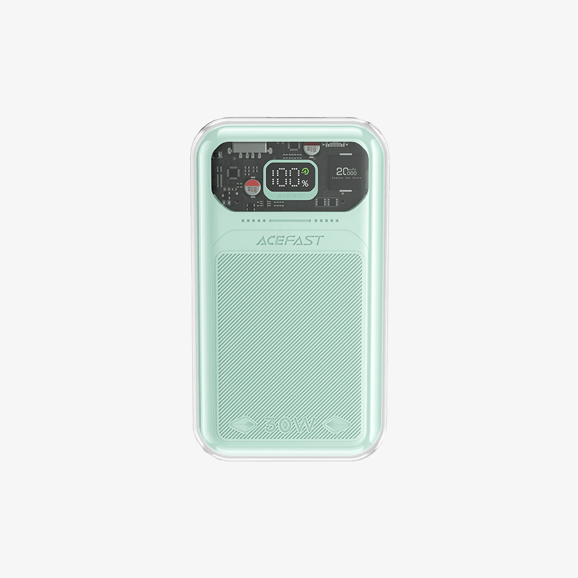 Crystal Series M2 Fast Charge Powerbank 30W