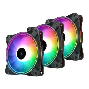 DeepCool DP-F12-AR-CF120P-3P 3-Pack CF120 PLUS 120mm ARGB Fans