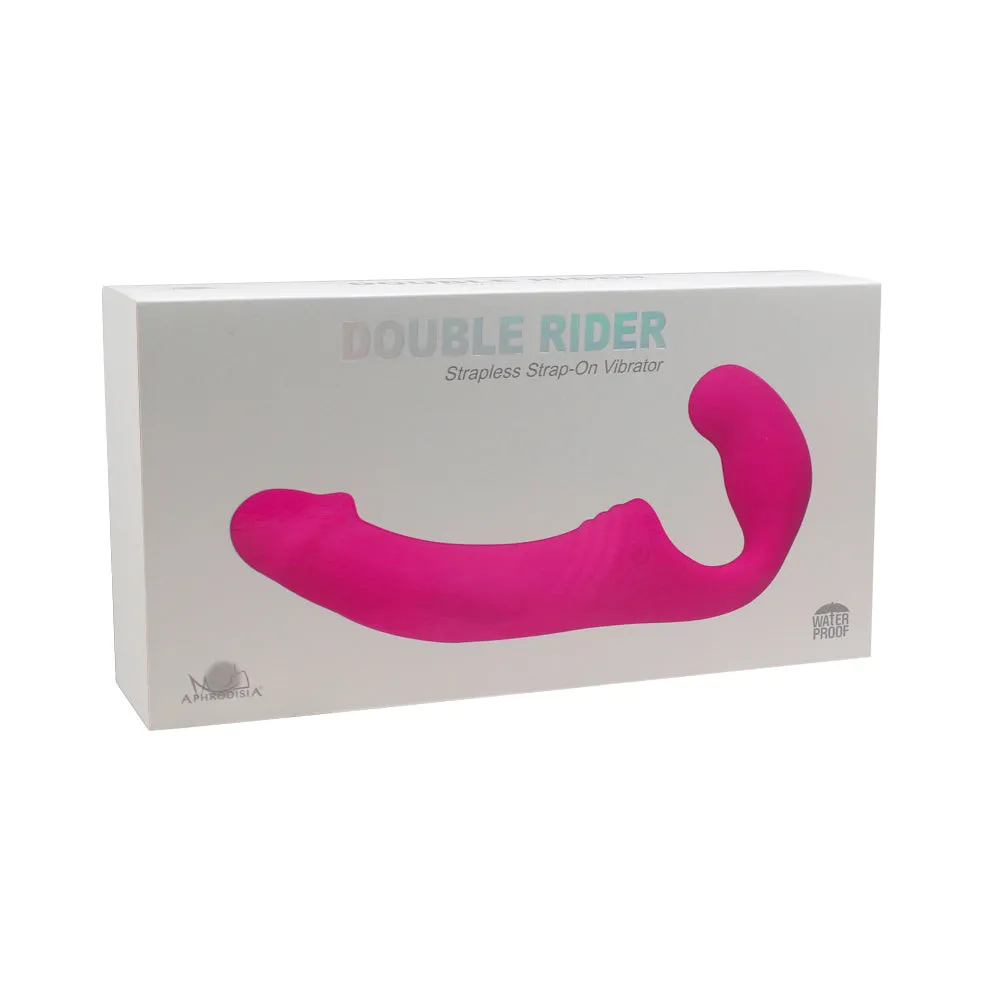 Double Rider Vibrating Strapless Strap-On
